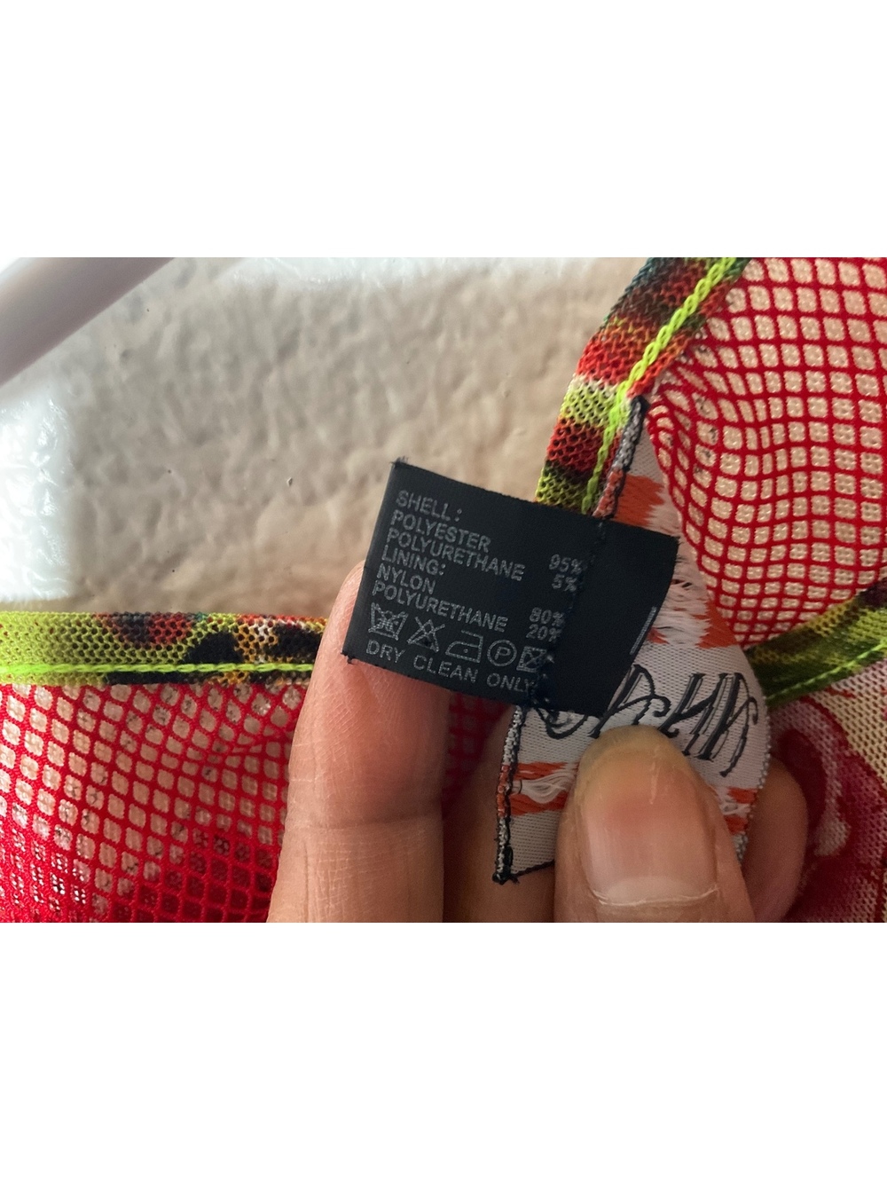 < Y2K ANAC By Kimi Vibrant Mesh Cap Sleeve Top Size Medium > - Picture 4 of 6